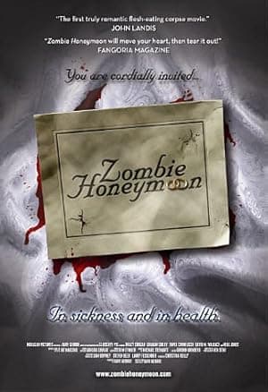 movie poster for ZOMBIE HONEYMOON