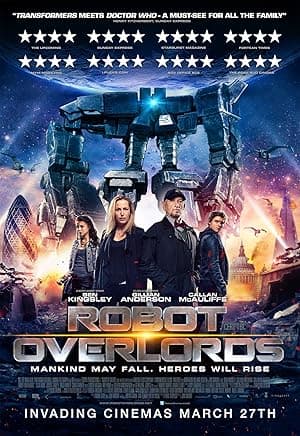 movie poster for ROBOT OVERLORDS