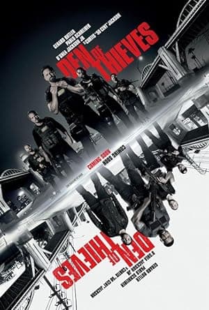 movie poster for DEN OF THIEVES